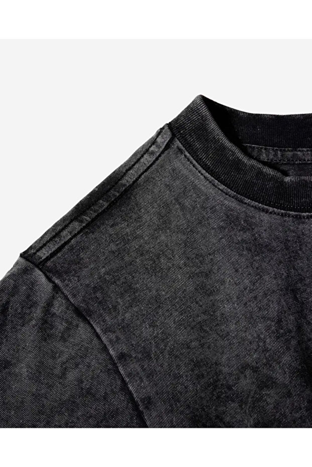 Nirvana potištěné, pratelné vintage unisex tričko oversize - 3