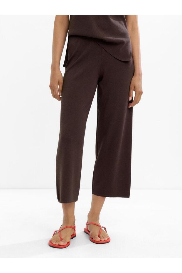 Örme Kapri Pantolon - 2