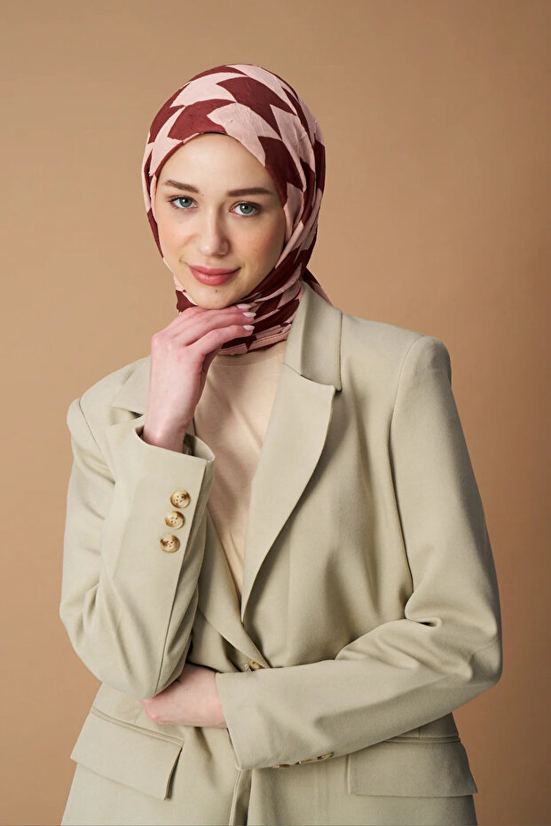 ARROW DESEN BAMBU EŞARP - 3