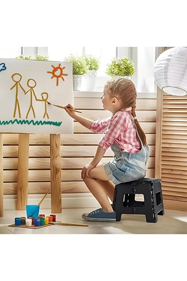 كرسي متدرج قابل للطي للأطفال | كرسي متدرج | كرسي متدرج بلاستيكي قابل للطي - 2