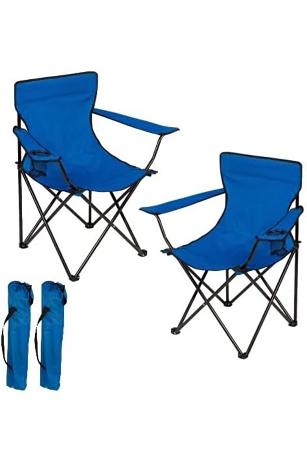 Portable Folding Beach Chair Multi-Purpose Camping Chair With Carry Bag