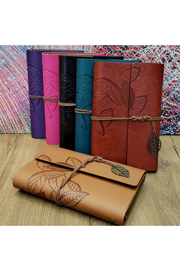 Leaf Patterned Memory Book - 1