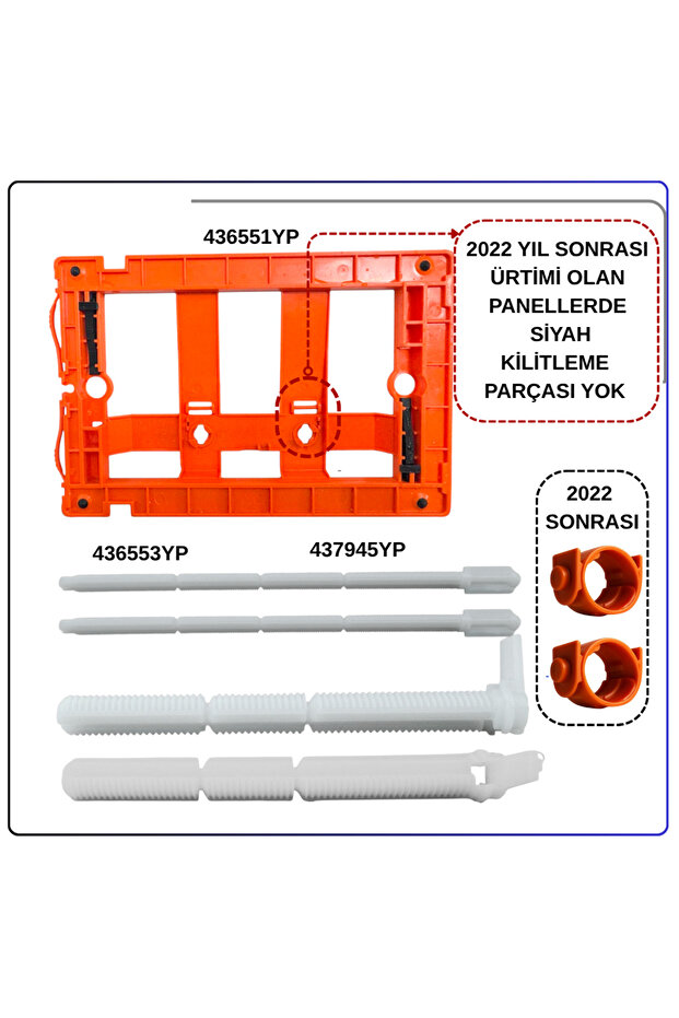 740-0680GR Kumanda Paneli Parlak Krom - 4