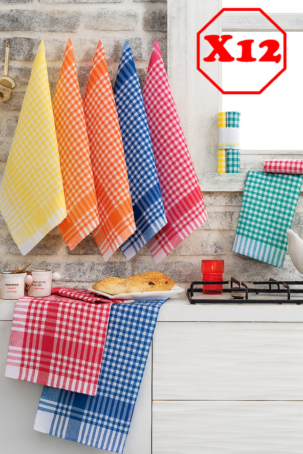 50X70Cm Kitchen Drying Cloth Gingham
