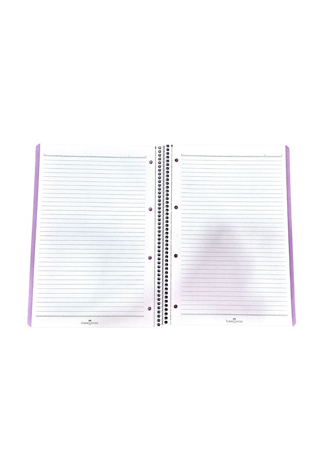 A4 Spiralli Koparabilen 80 Yp. Çizgili Defter Pp Kapak - 4