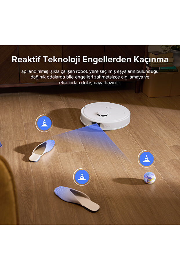 Qrevo L Akıllı Robot Süpürge - Beyaz - 5