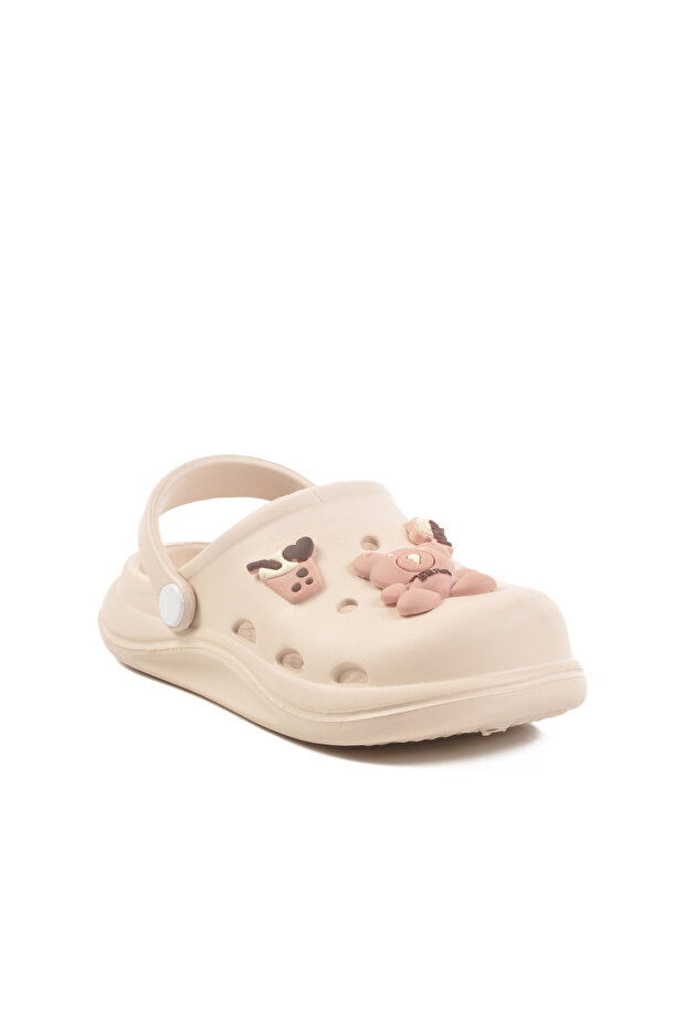 Ecru Lightweight Children's Slippers 303 F