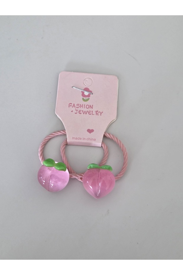 مشبك مطاطي لطيف على شكل فاكهة - 2