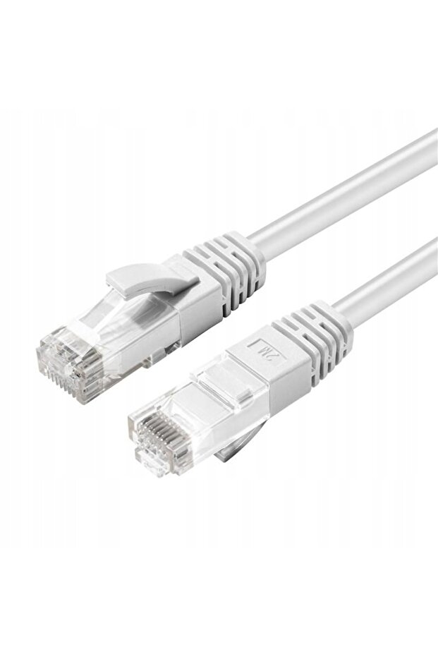 Cablu UTP CAT6A 2m Alb LSZH - 1