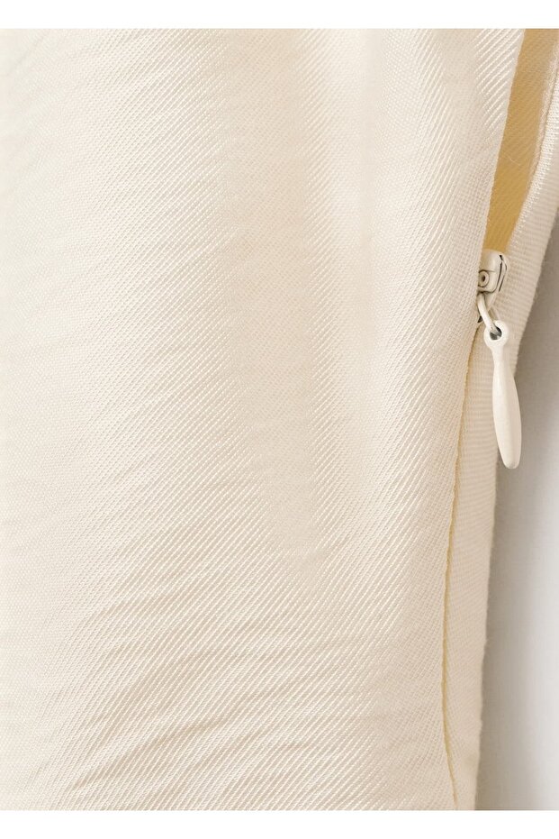 Modal asimetrik yaka bluz - 5