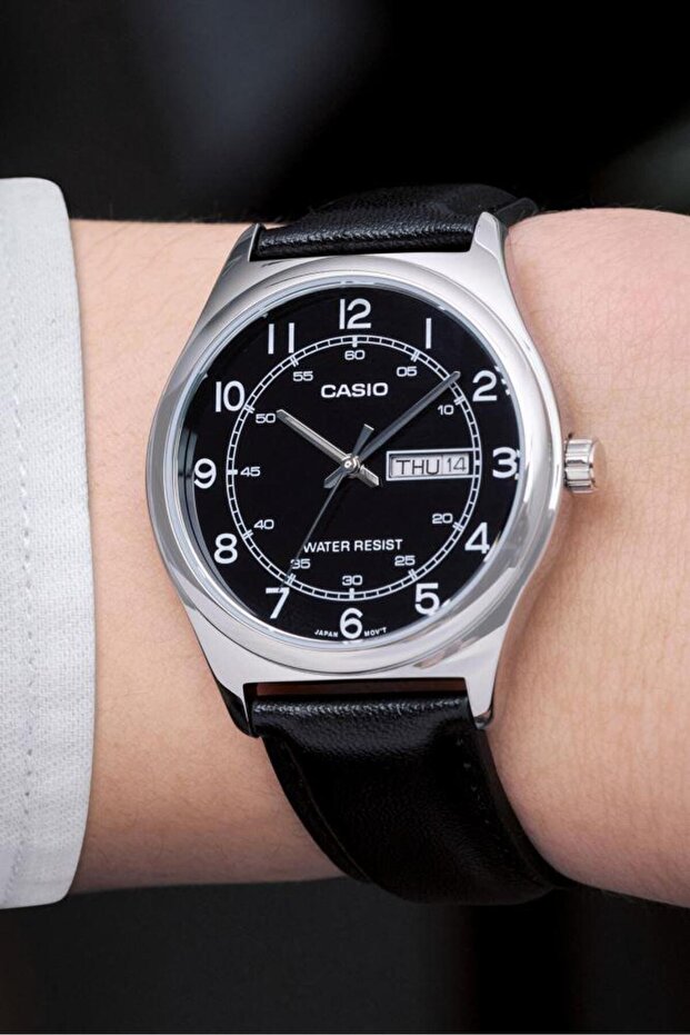 MTP-V006L-1B2UDF Erkek Kol Saati - 4