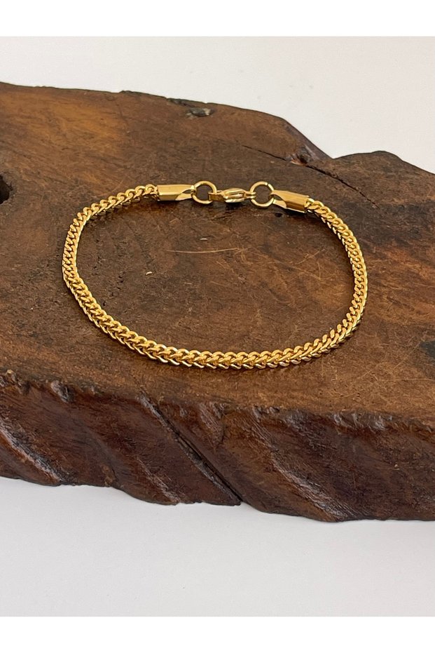 316 L Surgical Steel Square Mesh Steel Chain Bracelet Tight Weave Chain Bracelet