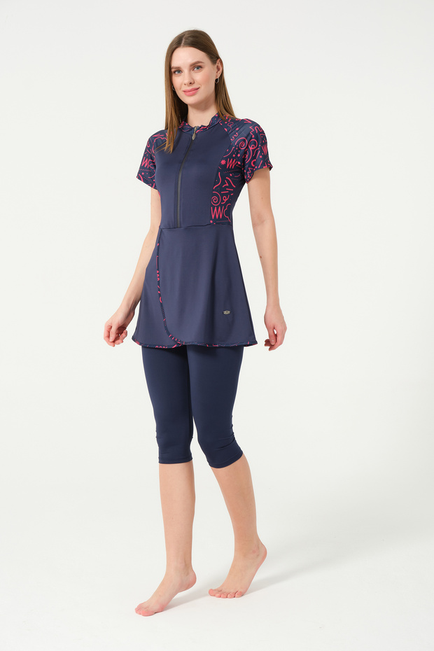 ملابس السباحة نصف مغلقة - 2