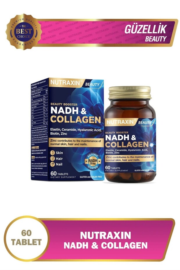 NADH & Collagen 60 Tablet - 1