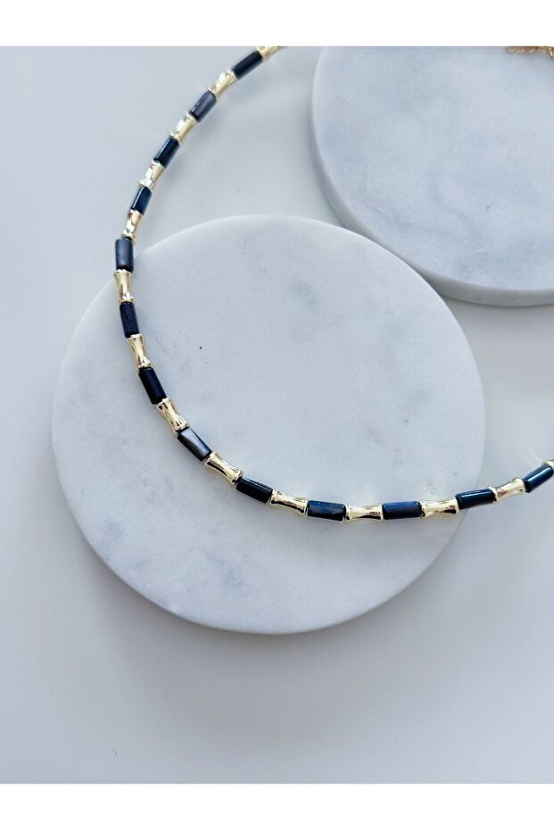 RENKLİ BORU KOLYE - 2