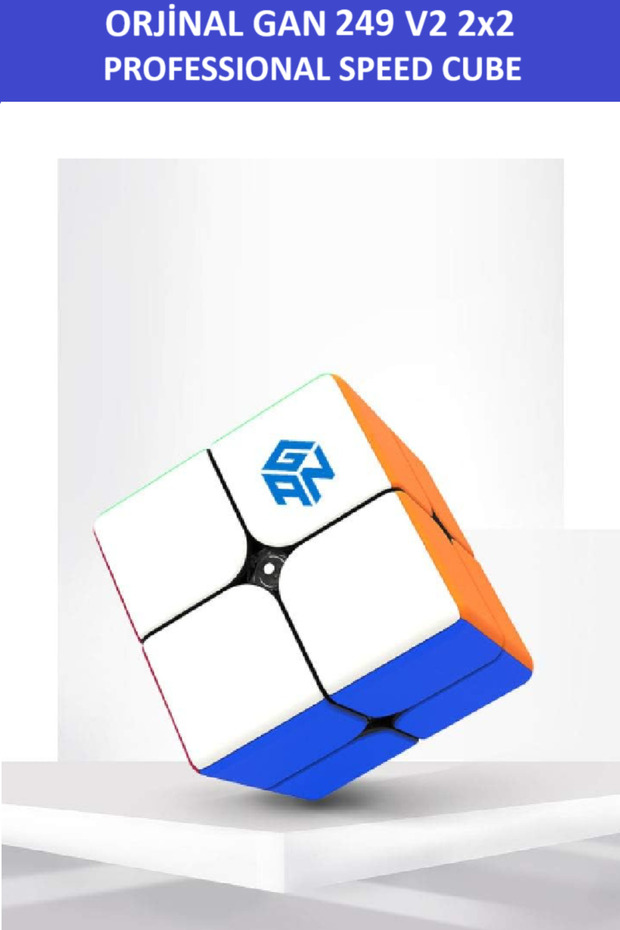 GAN 249 V2 2x2 Zeka Küpü - Profesyonel Speed Cube - Sabır Küpü - - 5