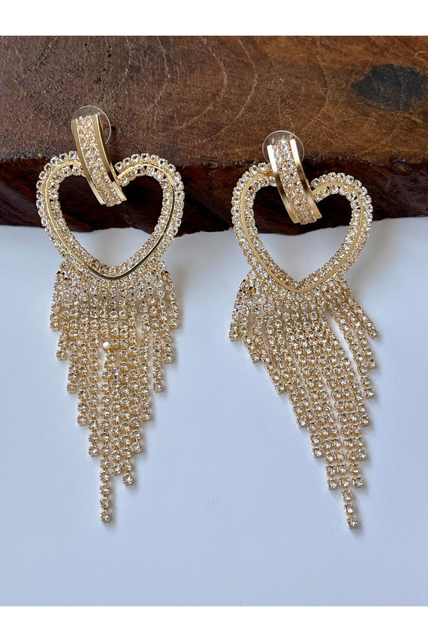 Long dangle waterway evening earrings waterway earrings crystal earrings