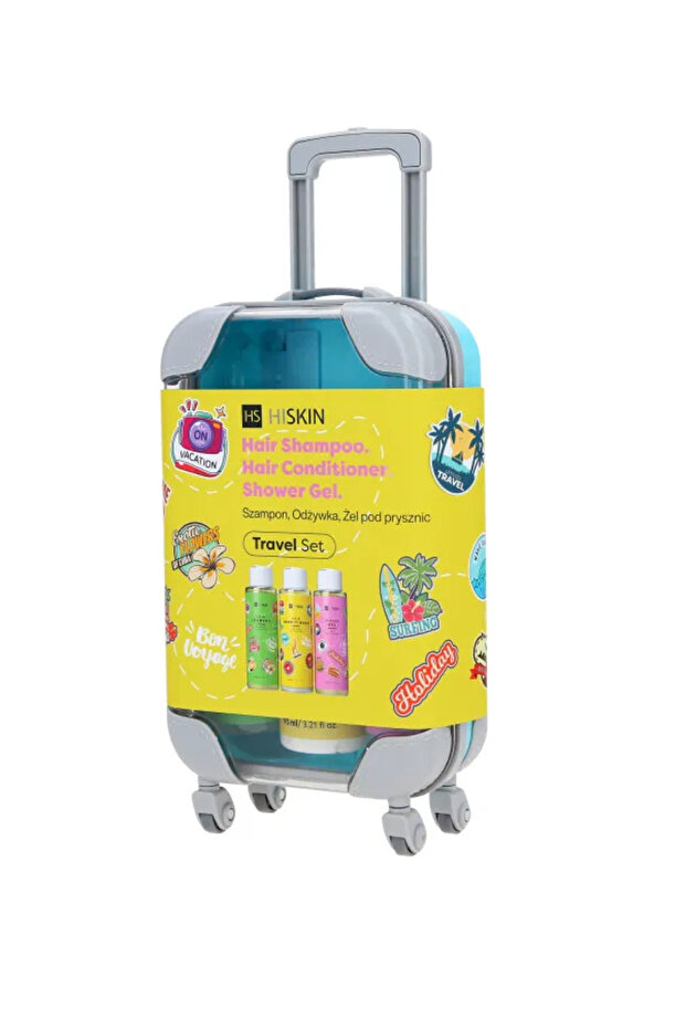 TRAVEL SET Hair Shampoo 95ml, Hair Conditioner 95ml + Shower Gel 95ml