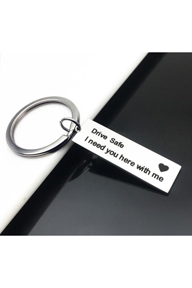 Breloc inscriptie drive safe - 1