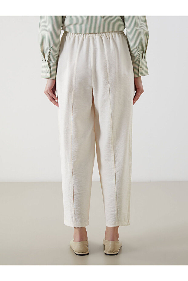 Damenhose mit elastischem Bund - 4