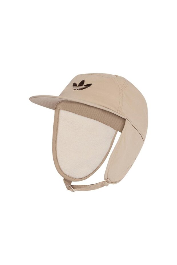 قبعة إكسسوارات بنية اللون EARFLAP C JW7898