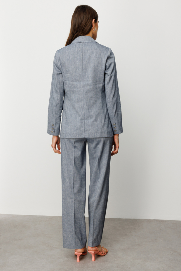 Single Button Cap Jacket - 4