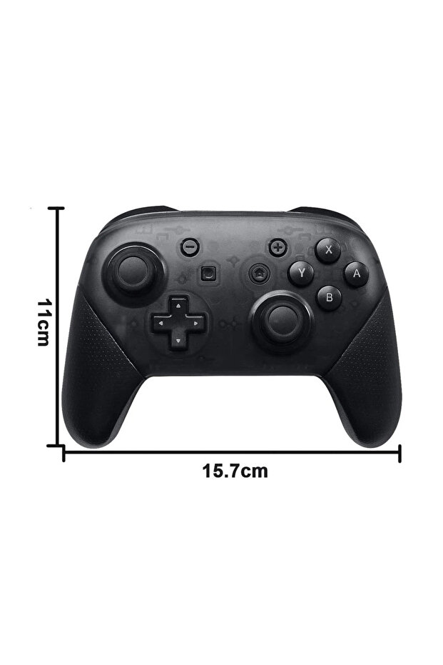 Switch Pro Controller Bluetooth Titreşimli Windows Pc/telefon/android Ios Tablet Kablosuz Oyun Kolu - 4