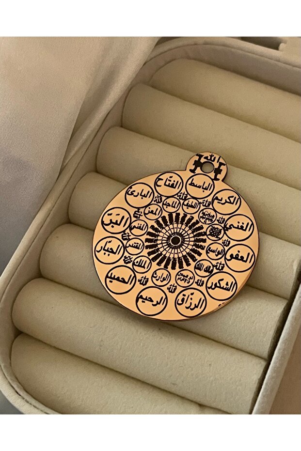 Müşteri Celb-i Ve Zenginlik Celb-i Saf Bakır Kolye - 2