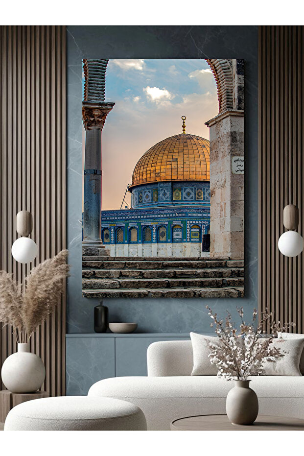 MESCİDİ AKSA BASKILI TABLO - 3