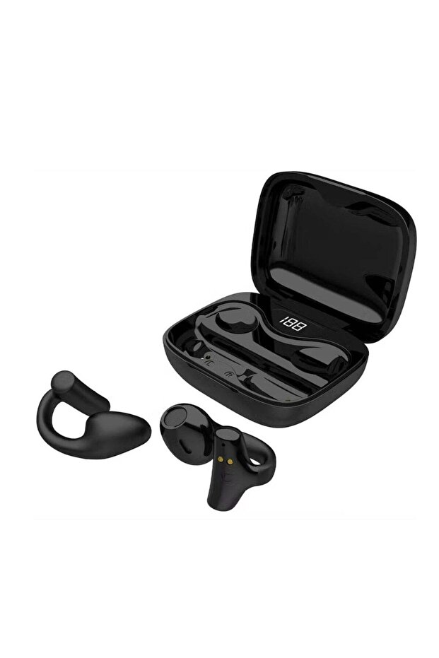 Soundtec TWS Ear Clip, 10m Transmission Range, Bluetooth V5.3, Up to 24 Hours Play Time, 300m