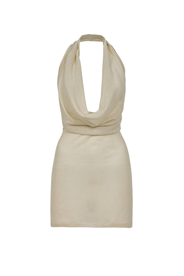 Sandy Halter Mini Dress - 3