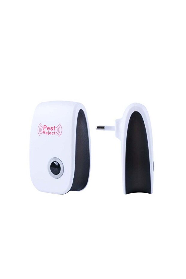 Electronic Ultrasonic Mosquito Insect Pest Control Repellent White 9.6cm