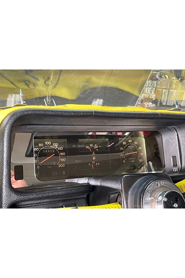 إطار لوحة عدادات توفاس كروم مسطح - 1