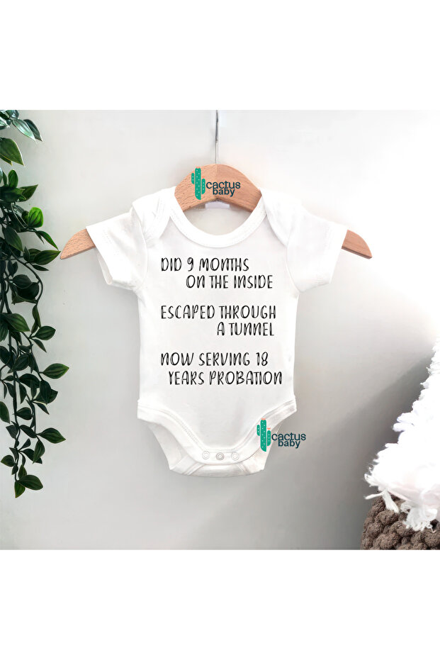 Funny Written Baby Zibin Body 100% Cotton