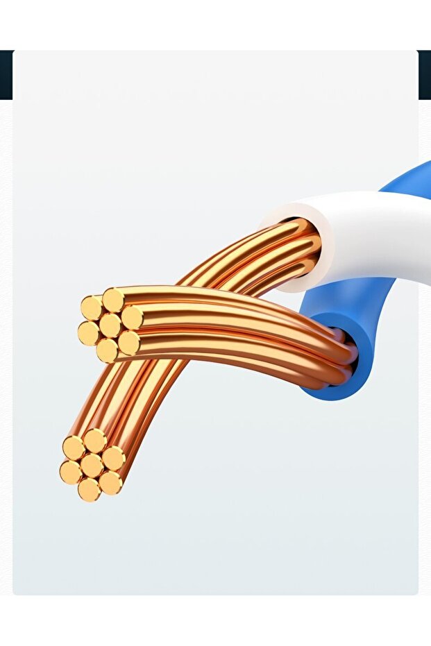 Patchcord kabel przewód sieciowy Ethernet RJ45 Cat 6 UTP 1000Mbps 20m - 7