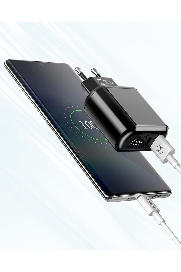 Ch-7170 20 W Hızlı Şarj Adaptörü 20W Typce-C Girişli Led Göstergeli - 3