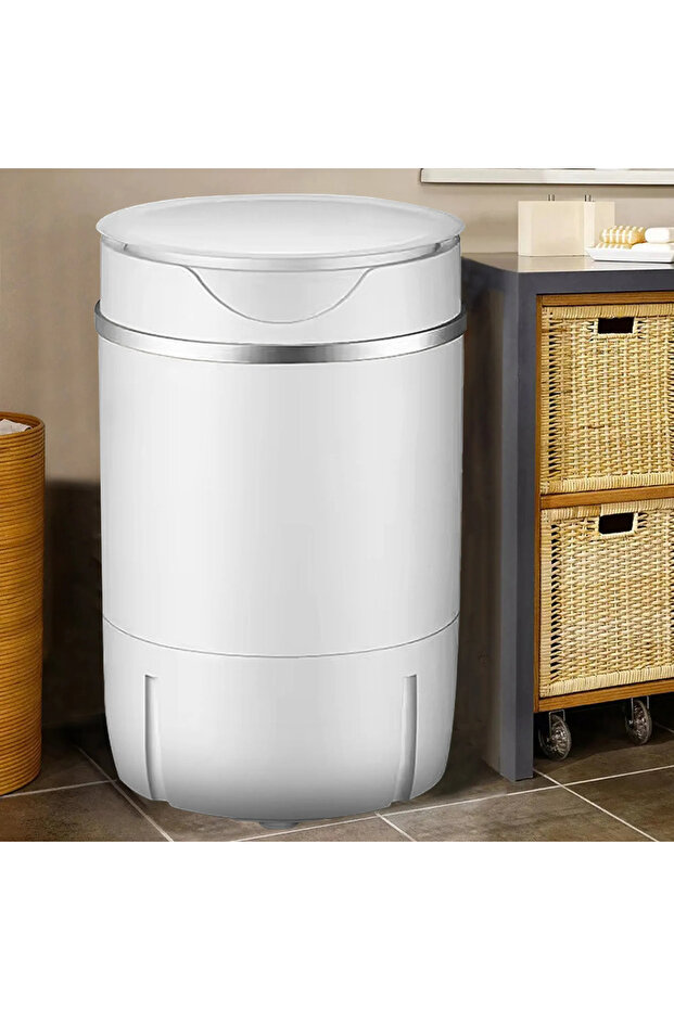 Portable Mini Washing Machine, 5Kg Capacity, 300W Power, with Scheduling Function - 5