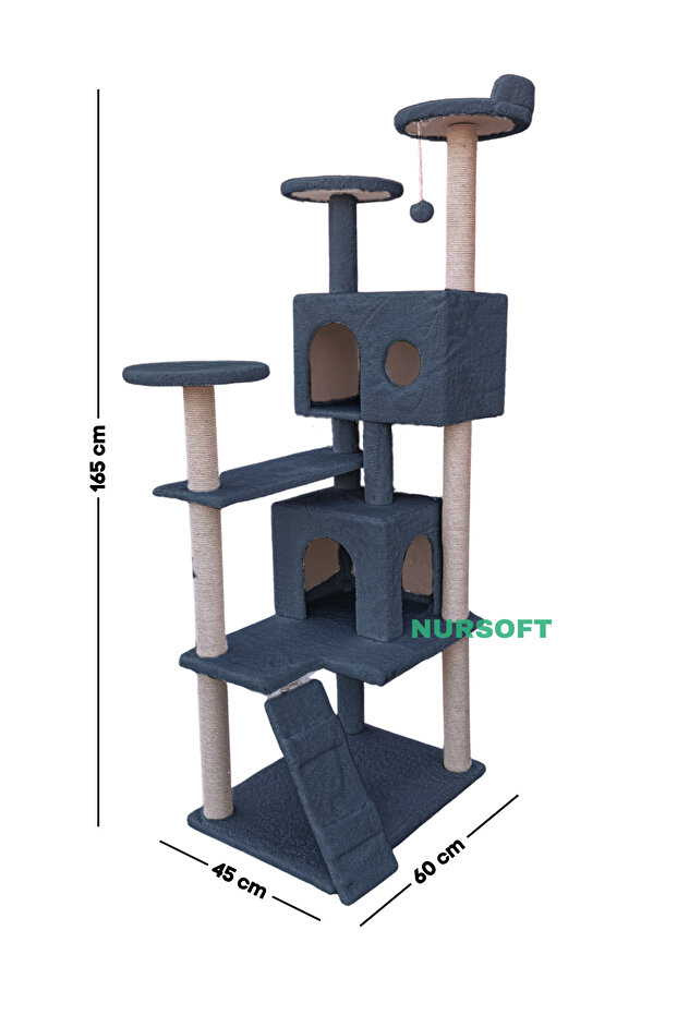 Tower Cat House Scratching - 7