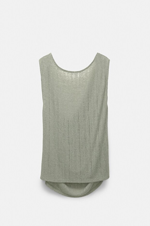 Delikli örgü top - 6