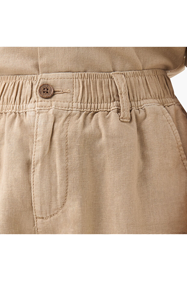 Solid Shirt and Shorts Set - 6