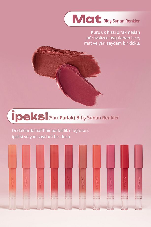 Tek Dokunuşla Pürüzsüzce Uygulanan Hafif Yapılı Kalem Ruj Slip On My Lip (M04 THANKS A LOT) - 7