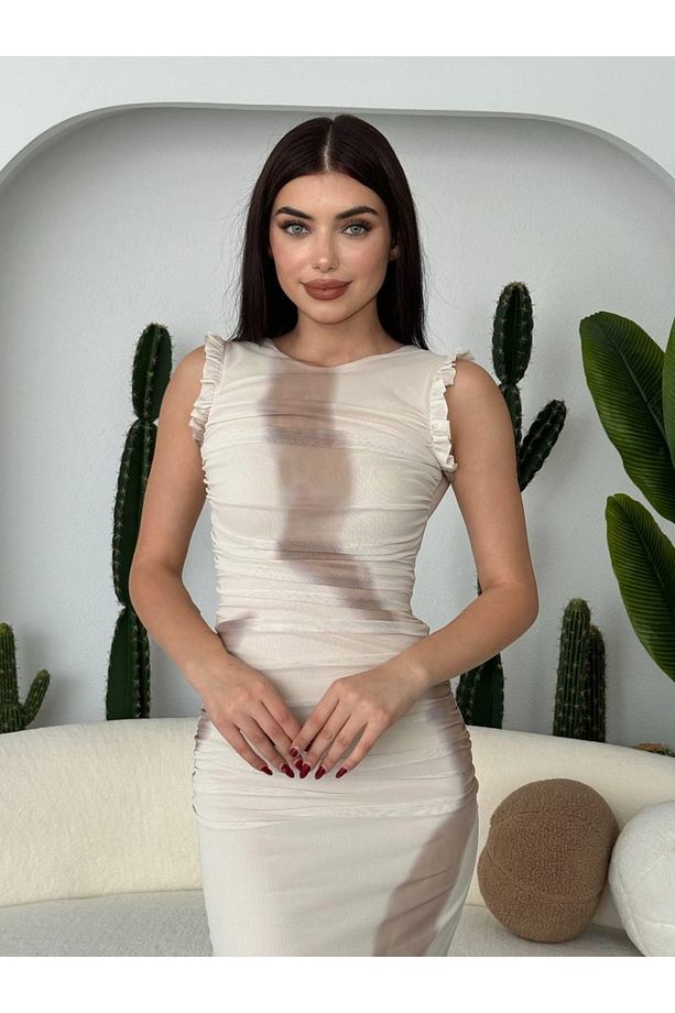 Accio Glam Blane Midi Elbise - 3
