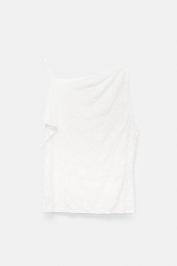 Dokulu asimetrik üst - 7