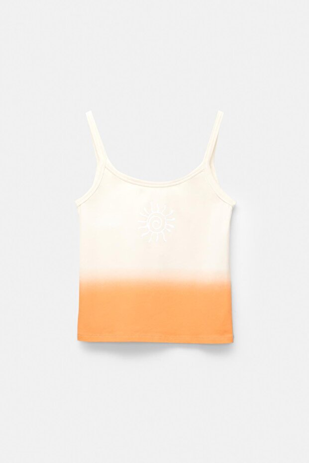 Güneşli askılı bluz - 6