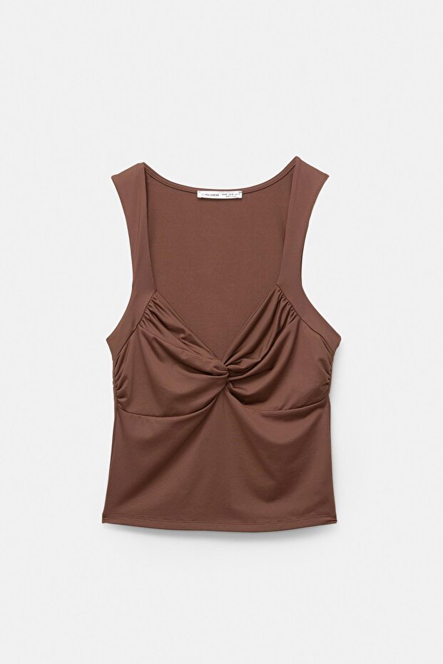 Poliamid büzgü detaylı top - 6