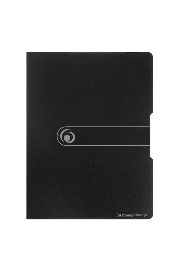 Presentation Folder, Format A4, 20 Sleeves, Material PP, Color Opaque Black