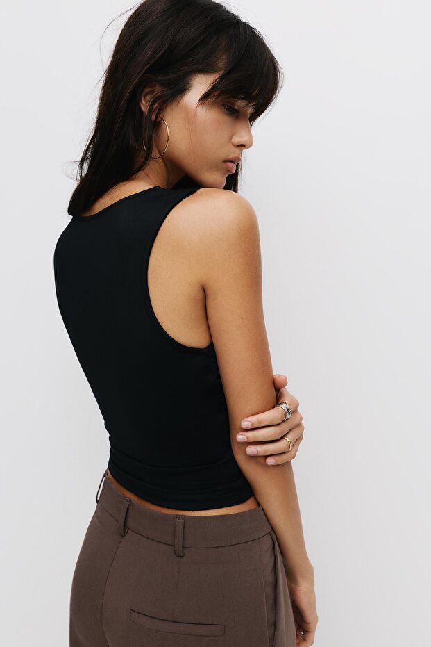 Poliamid büzgü detaylı top - 4