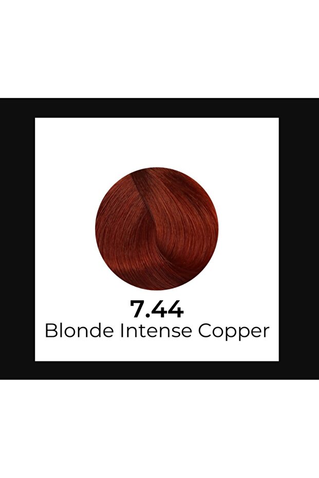 Hair Color No 7/44 Blonde Intense Copper 100ml