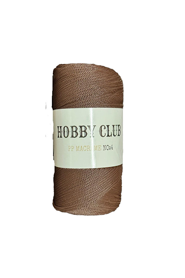 Polyester Makrome No:4 200GR 2mm-210 Acı Kahve - 1