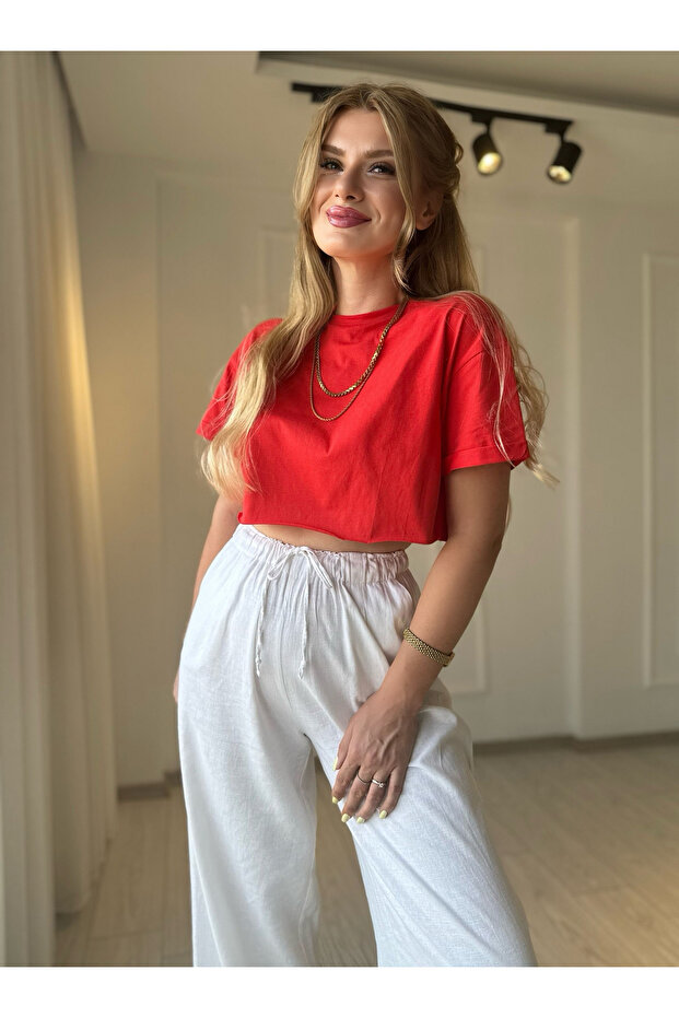 Crop Basic Tshirt - 7